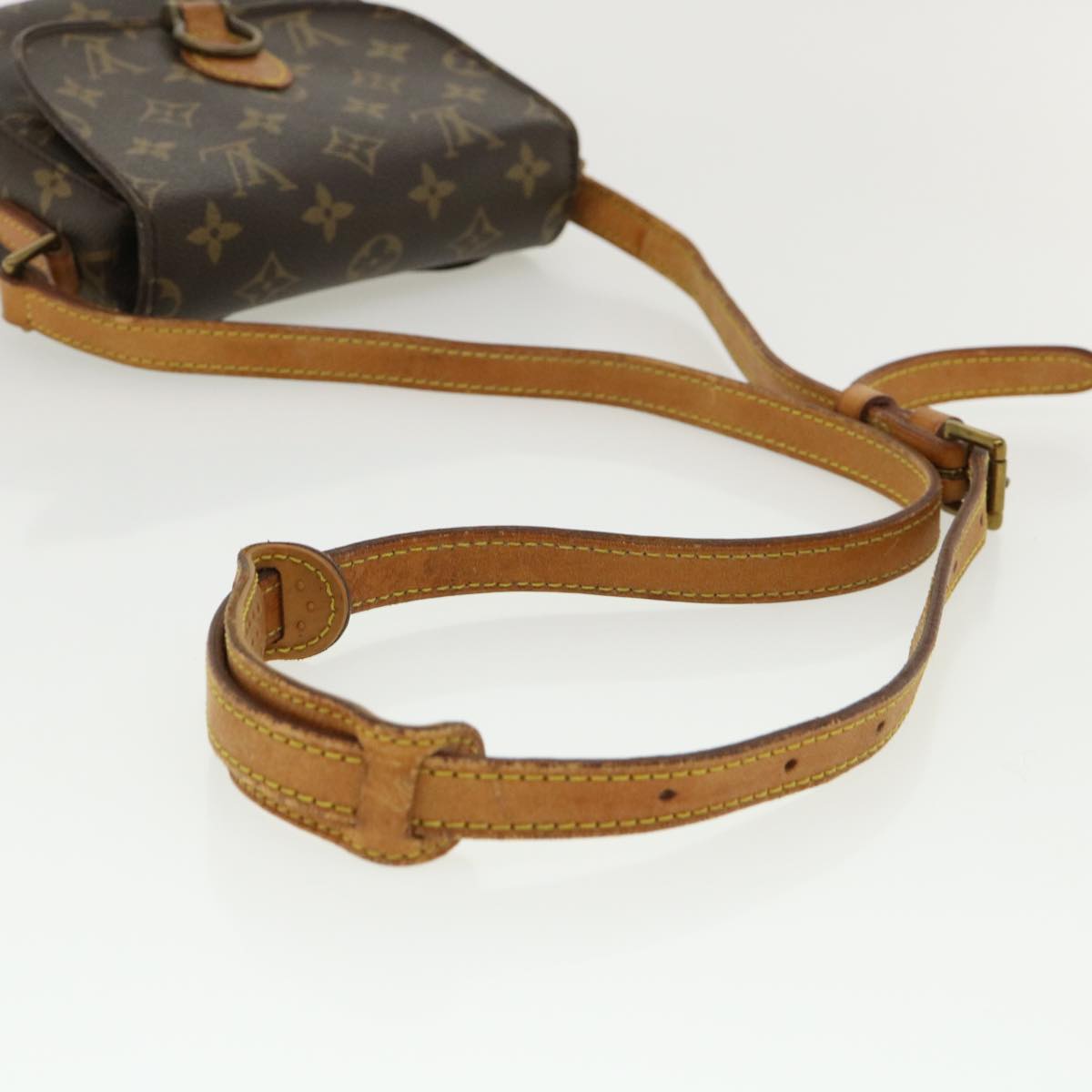 LOUIS VUITTON Monogram Saint Cloud PM Shoulder Bag M51244 LV 35532