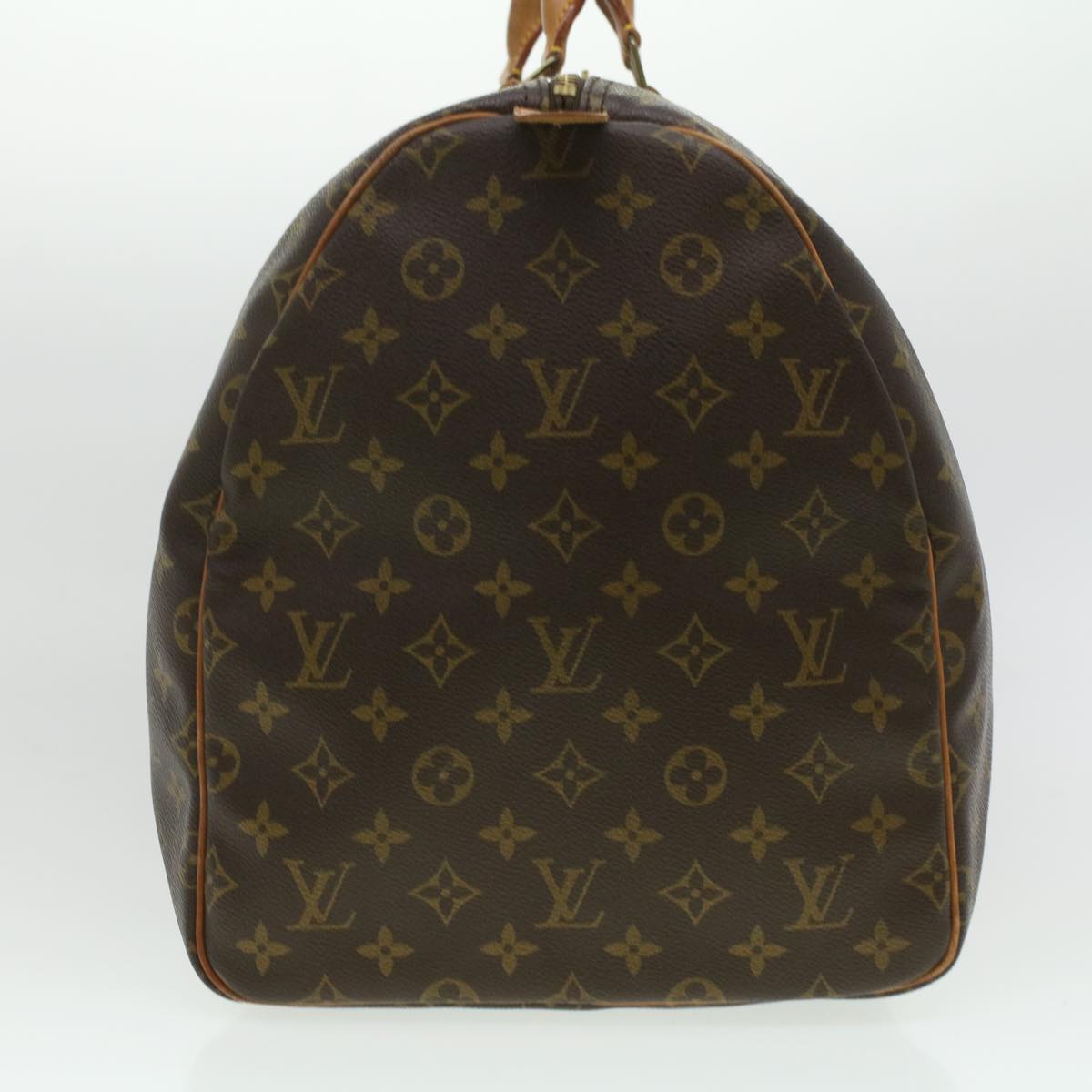 LOUIS VUITTON Monogram Keepall 55 Boston Bag M41424 LV 35547