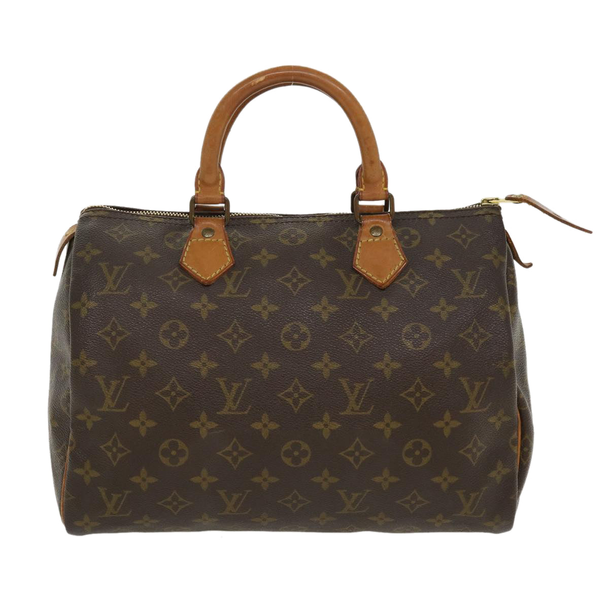 LOUIS VUITTON Monogram Speedy 30 Hand Bag M41526 LV 35548