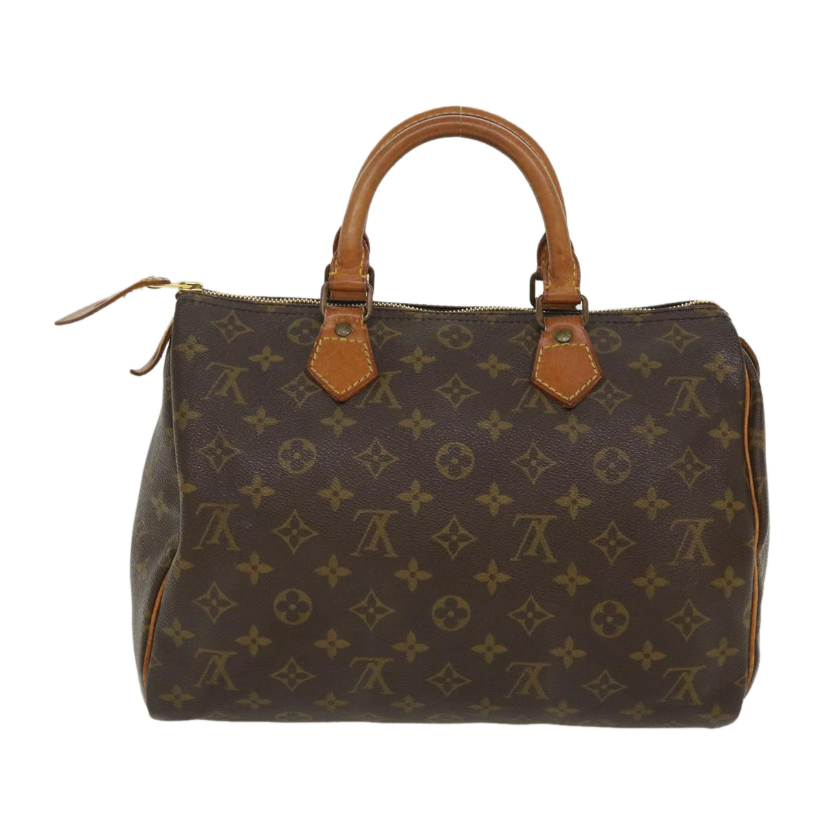 LOUIS VUITTON Monogram Speedy 30 Hand Bag M41526 LV 35548