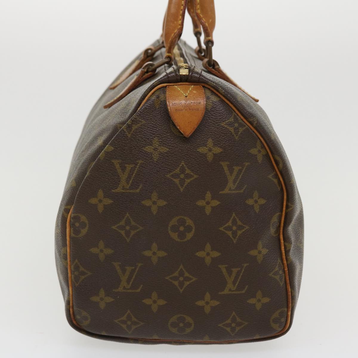 LOUIS VUITTON Monogram Speedy 30 Hand Bag M41526 LV 35548