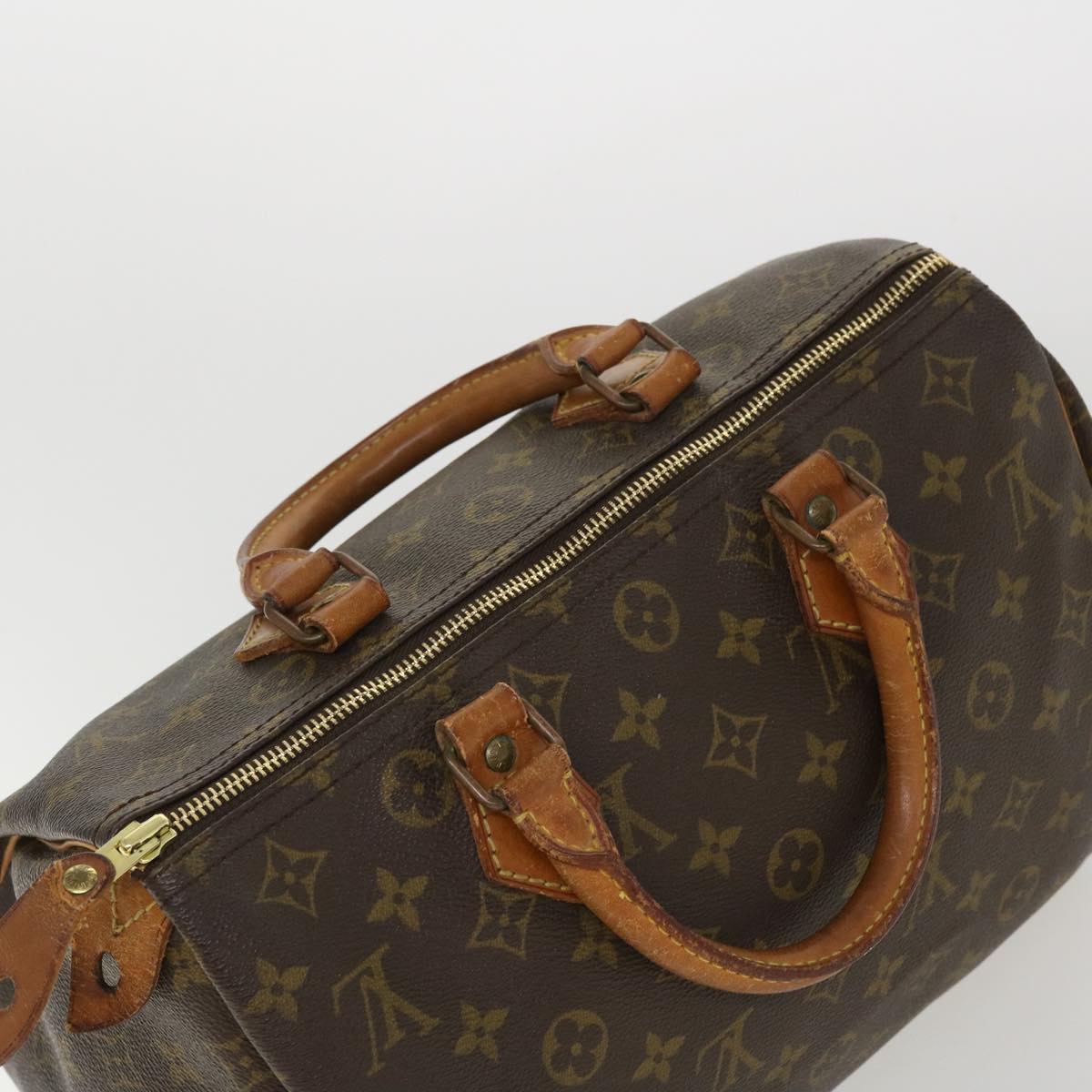 LOUIS VUITTON Monogram Speedy 30 Hand Bag M41526 LV 35548