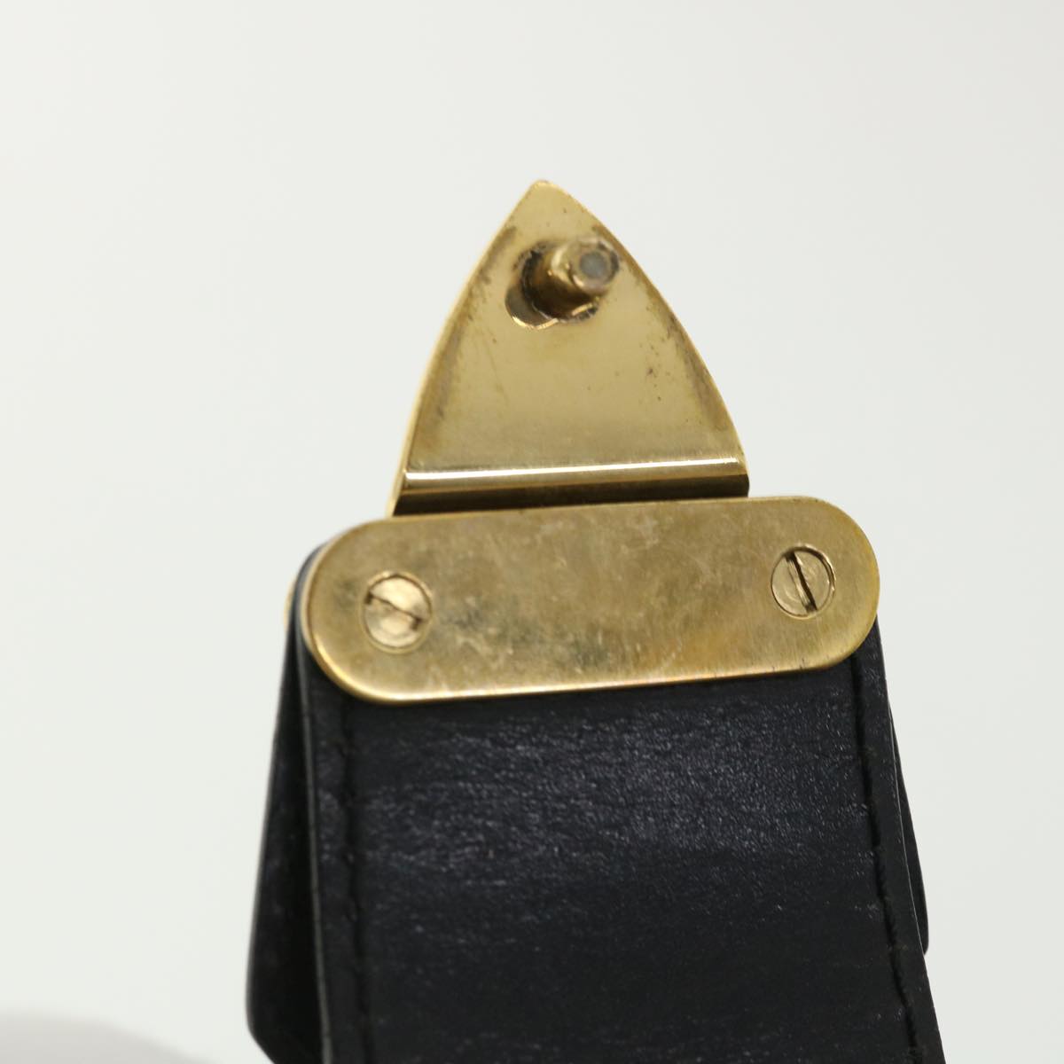 LOUIS VUITTON Epi Serviette Fermoir Business Bag Black M54352 LV 35577