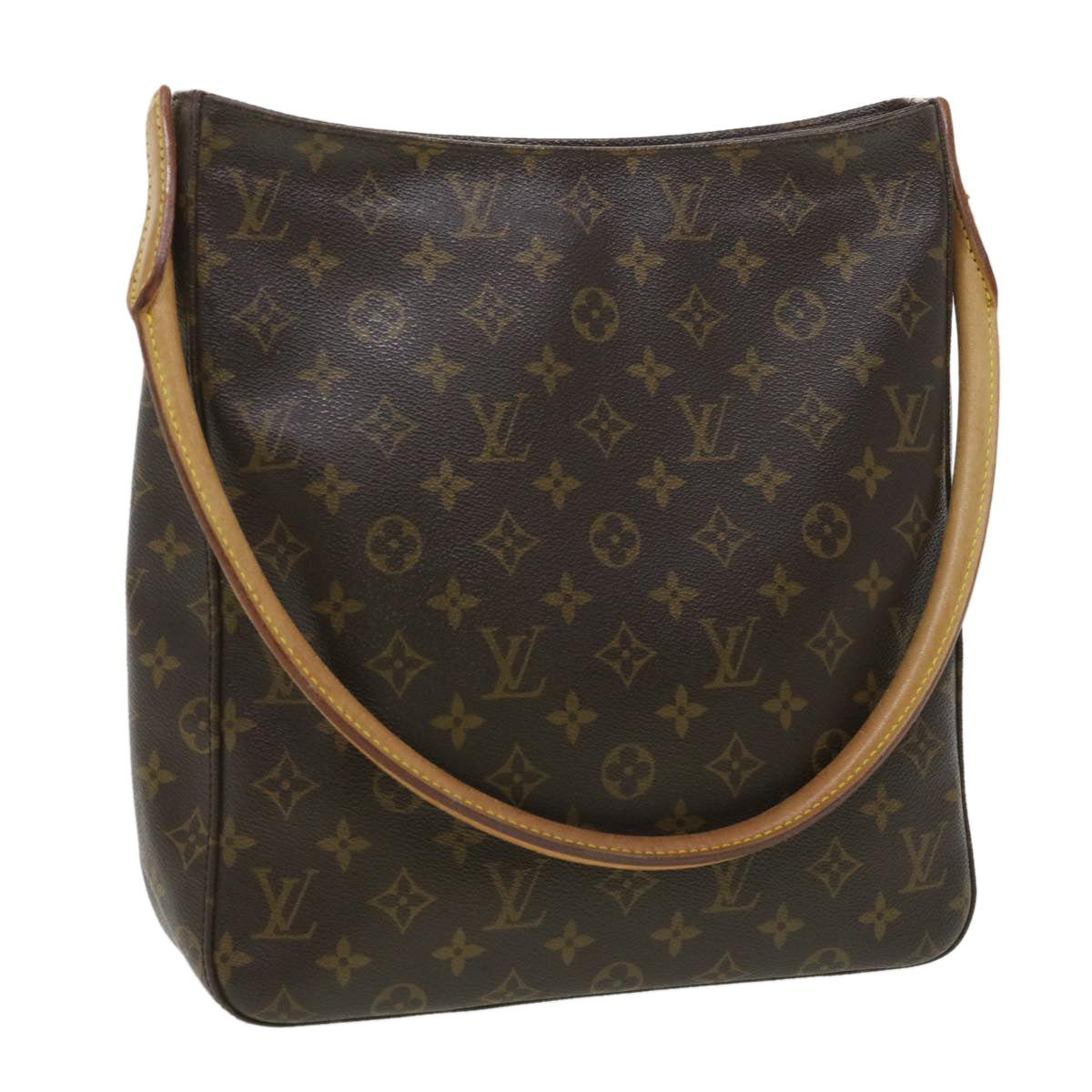 LOUIS VUITTON Monogram Looping GM Shoulder Bag M51145 LV 35597