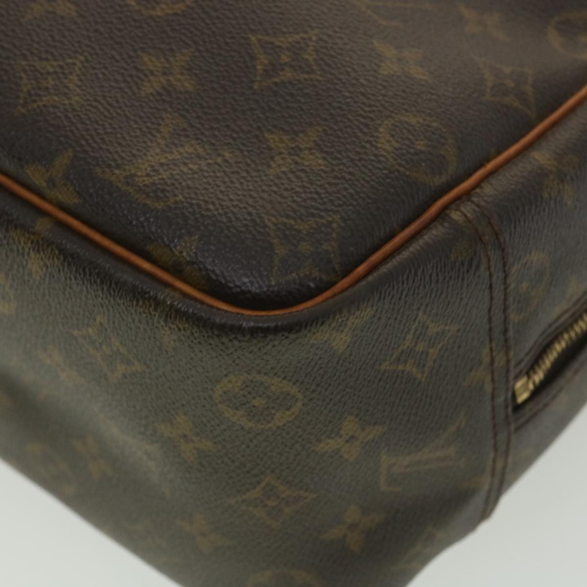 LOUIS VUITTON Monogram Deauville Hand Bag M47270 LV 35704