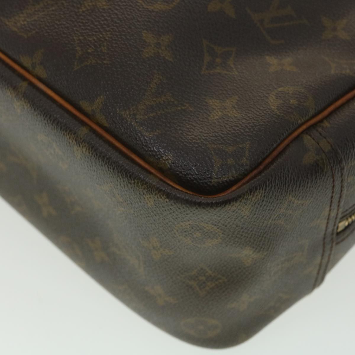 LOUIS VUITTON Monogram Deauville Hand Bag M47270 LV 35704