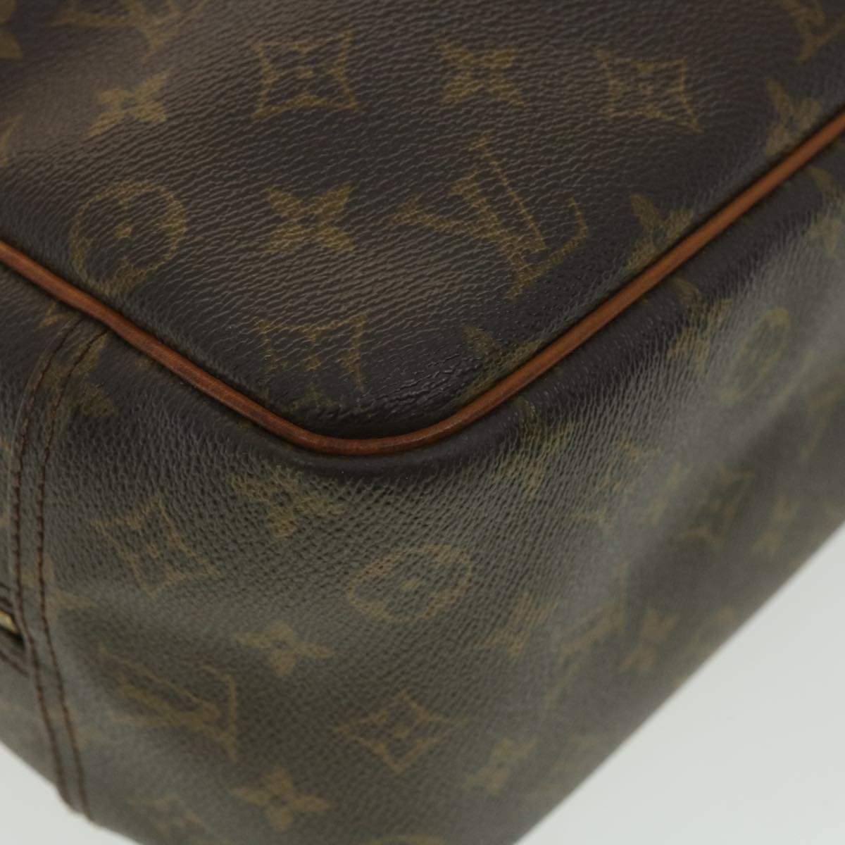 LOUIS VUITTON Monogram Deauville Hand Bag M47270 LV 35704