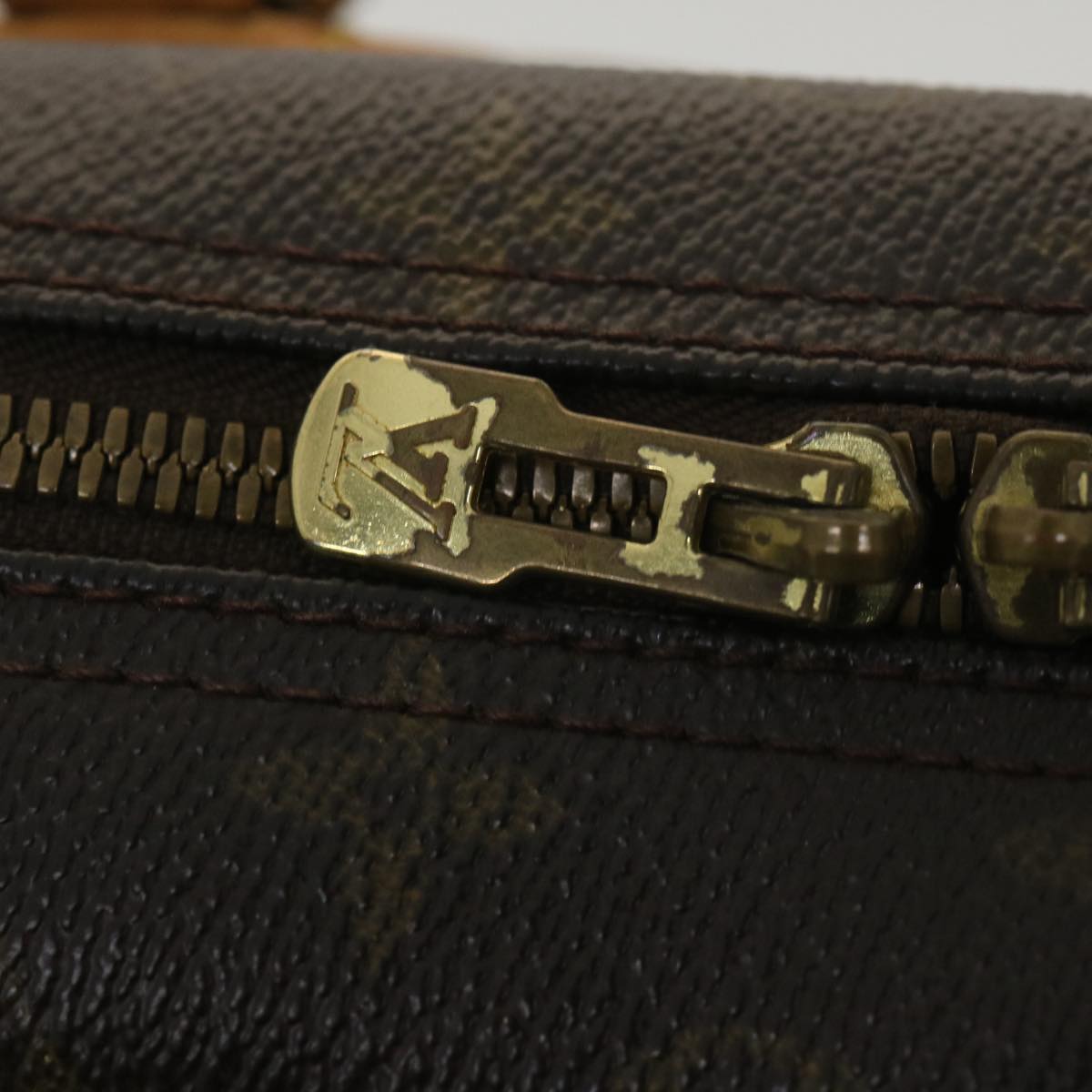 LOUIS VUITTON Monogram Deauville Hand Bag M47270 LV 35704
