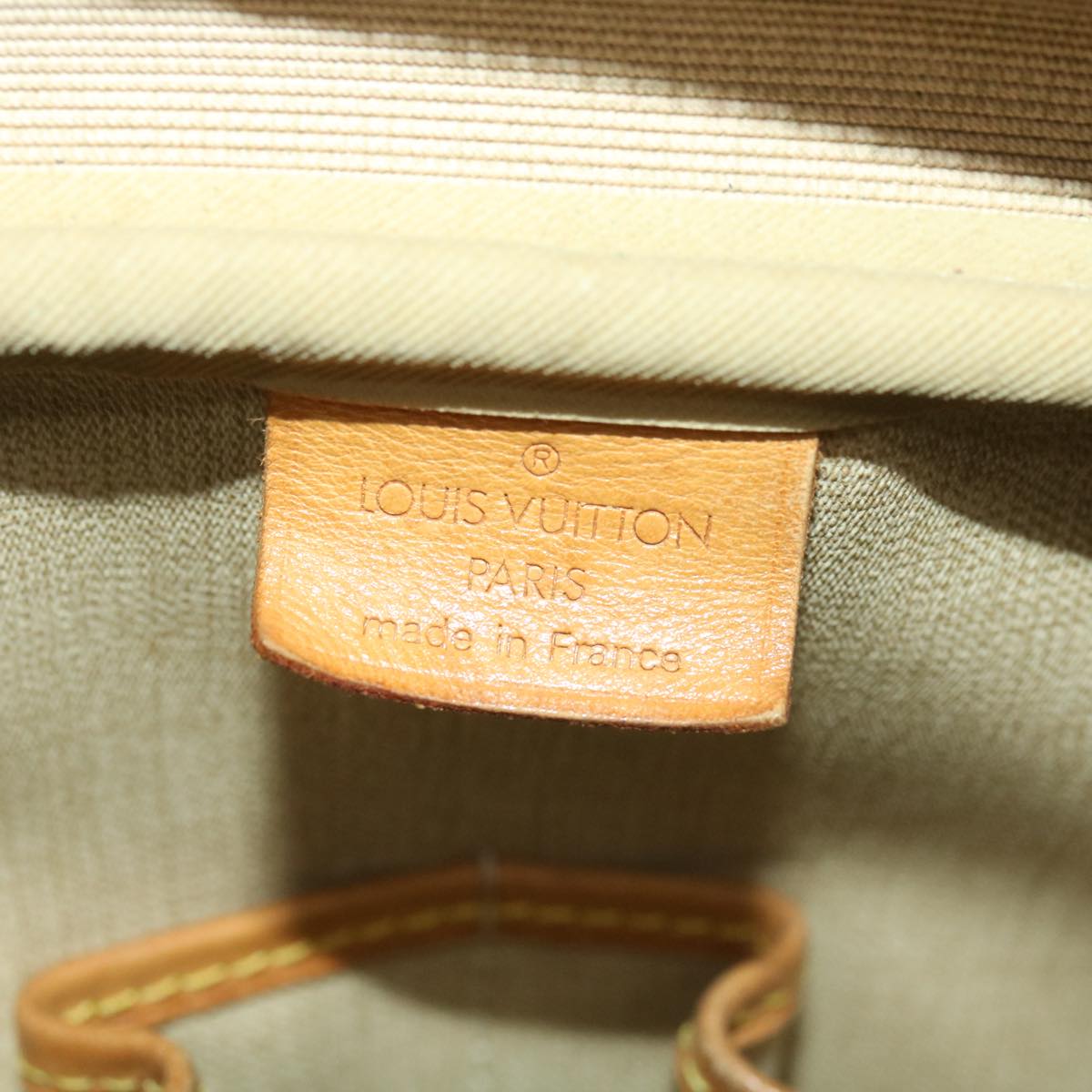 LOUIS VUITTON Monogram Deauville Hand Bag M47270 LV 35704