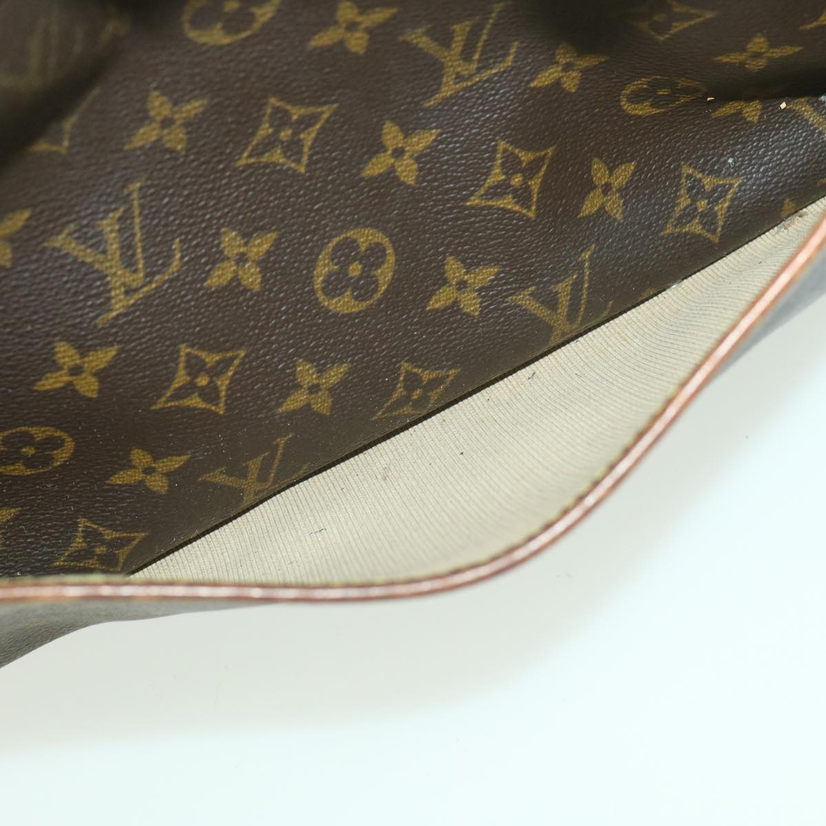 LOUIS VUITTON Monogram Deauville Hand Bag M47270 LV 35704