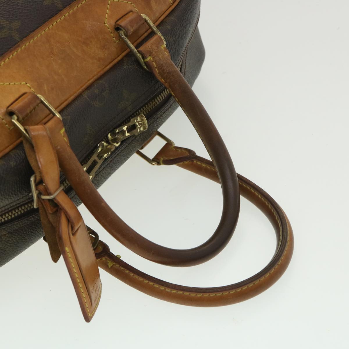 LOUIS VUITTON Monogram Deauville Hand Bag M47270 LV 35704