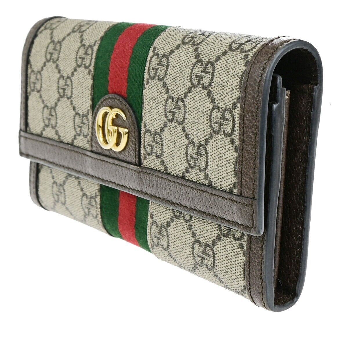 Luxury Gucci Trending 2025 Ophidia  Canvas Wallet