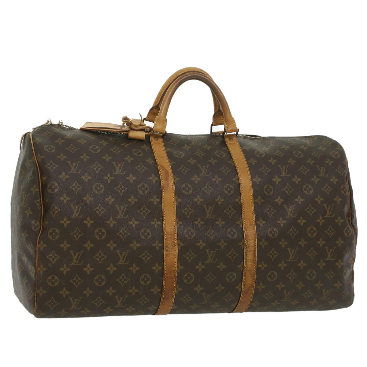 LOUIS VUITTON Monogram Keepall 60 Boston Bag Vintage M41422 LV 35770