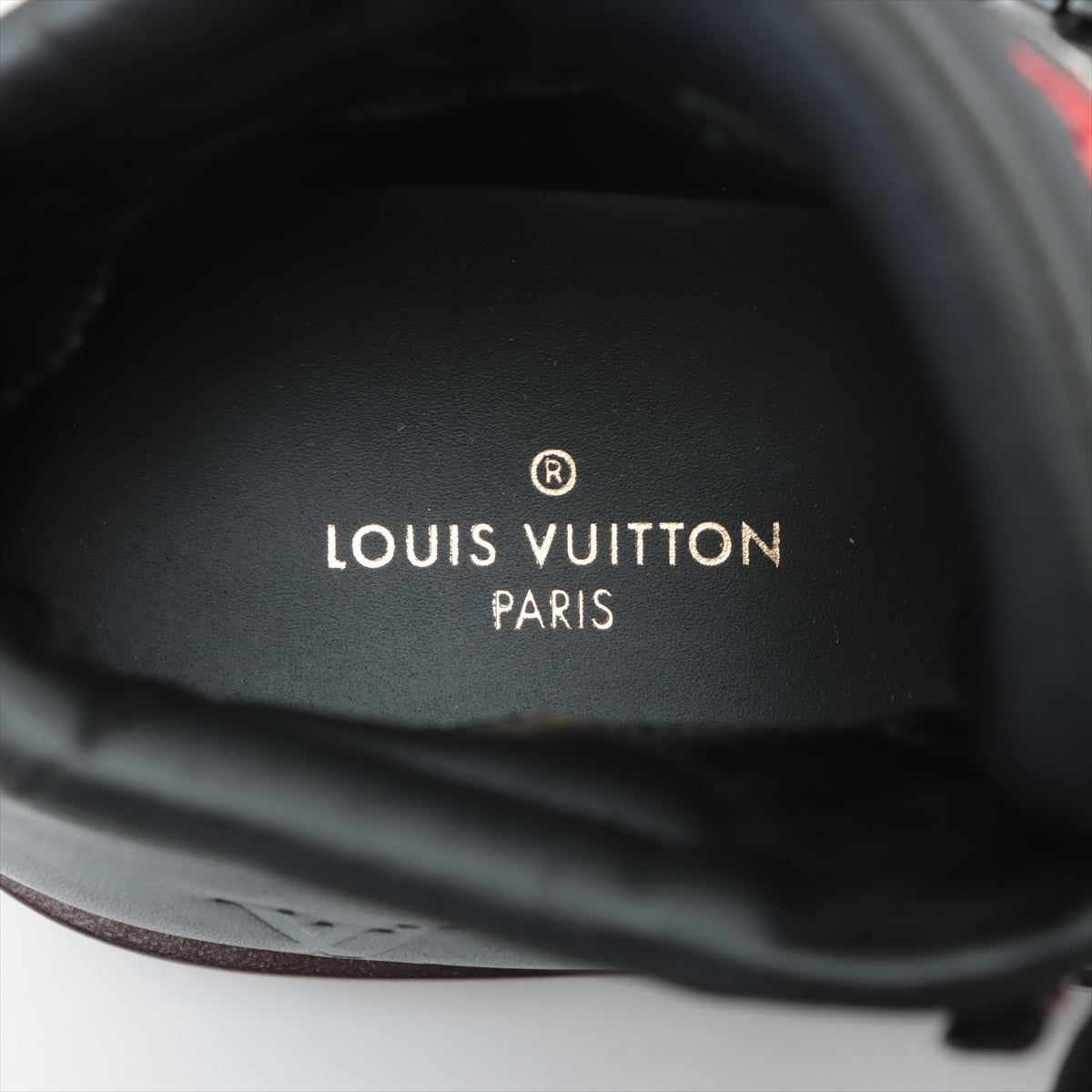 Louis Vuitton 19 Years Leather Boots 5 1/2 Men Black Alpinist Line BM0159
