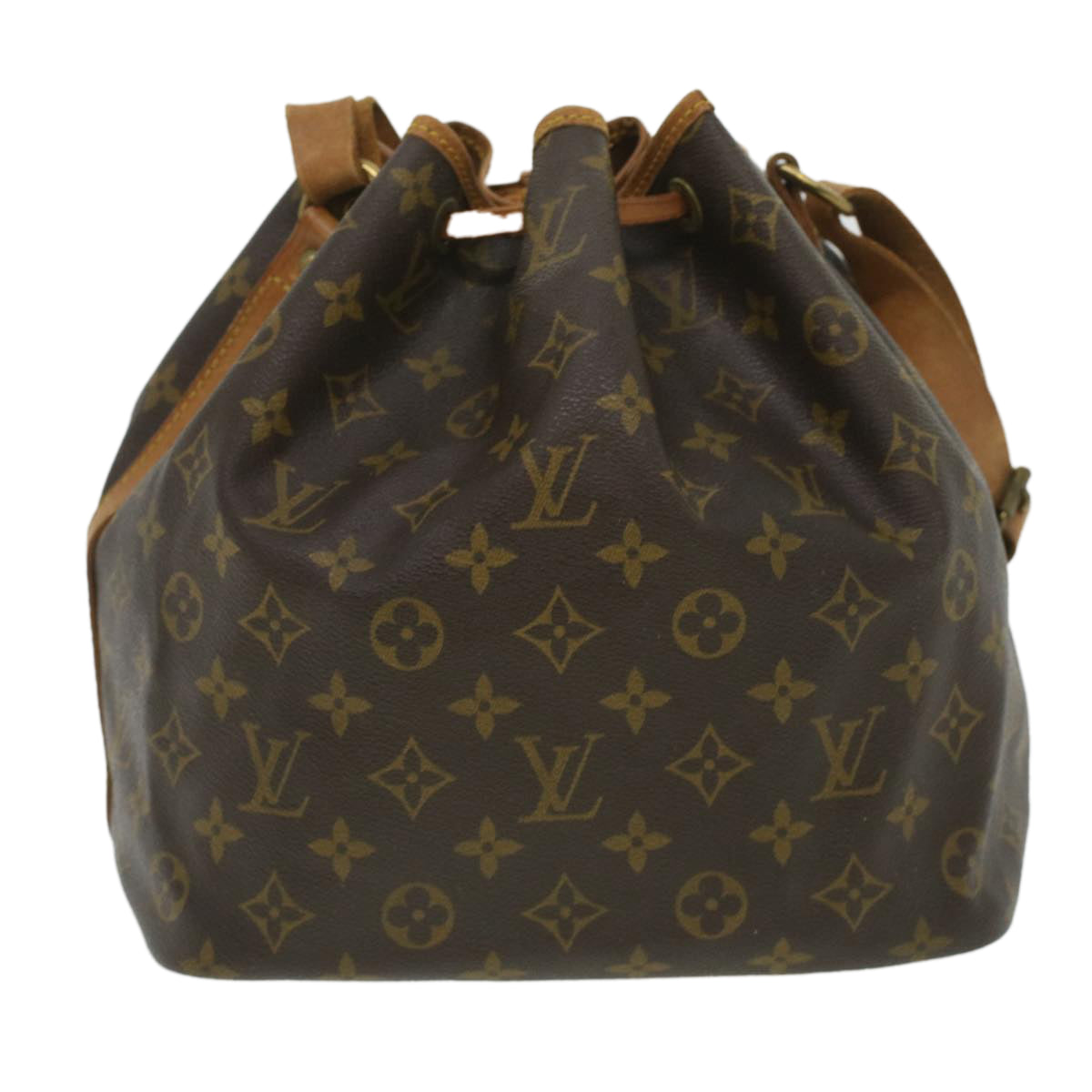 LOUIS VUITTON Monogram Petit Noe Shoulder Bag M42226 LV 35800