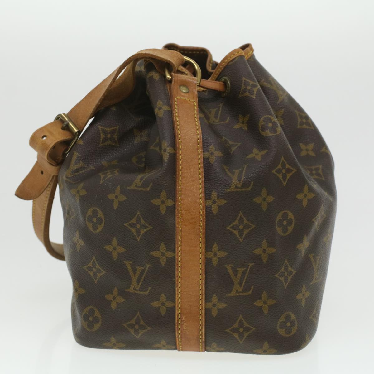 LOUIS VUITTON Monogram Petit Noe Shoulder Bag M42226 LV 35800