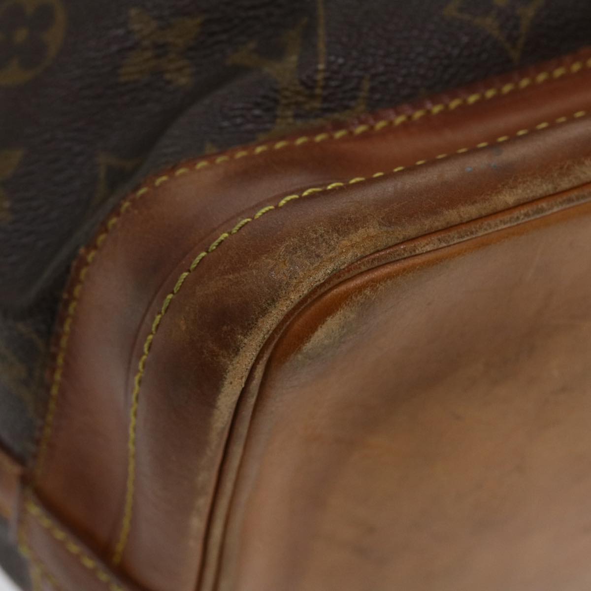 LOUIS VUITTON Monogram Noe Shoulder Bag M42224 LV 35803