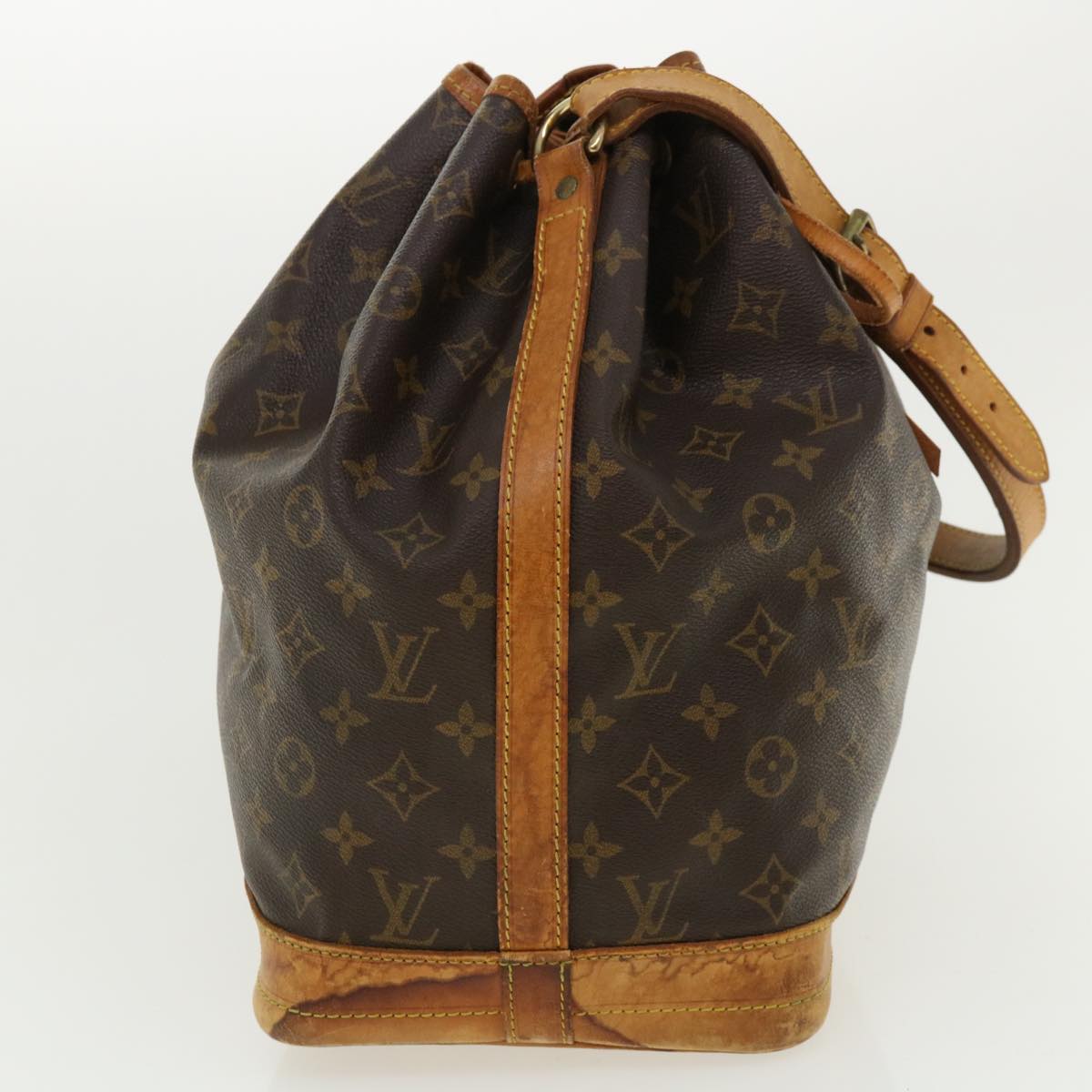 LOUIS VUITTON Monogram Noe Shoulder Bag M42224 LV 35825
