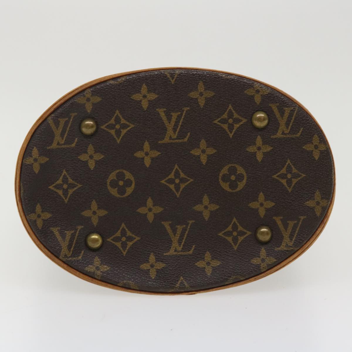 LOUIS VUITTON Monogram Bucket PM Shoulder Bag M42238 LV 35829