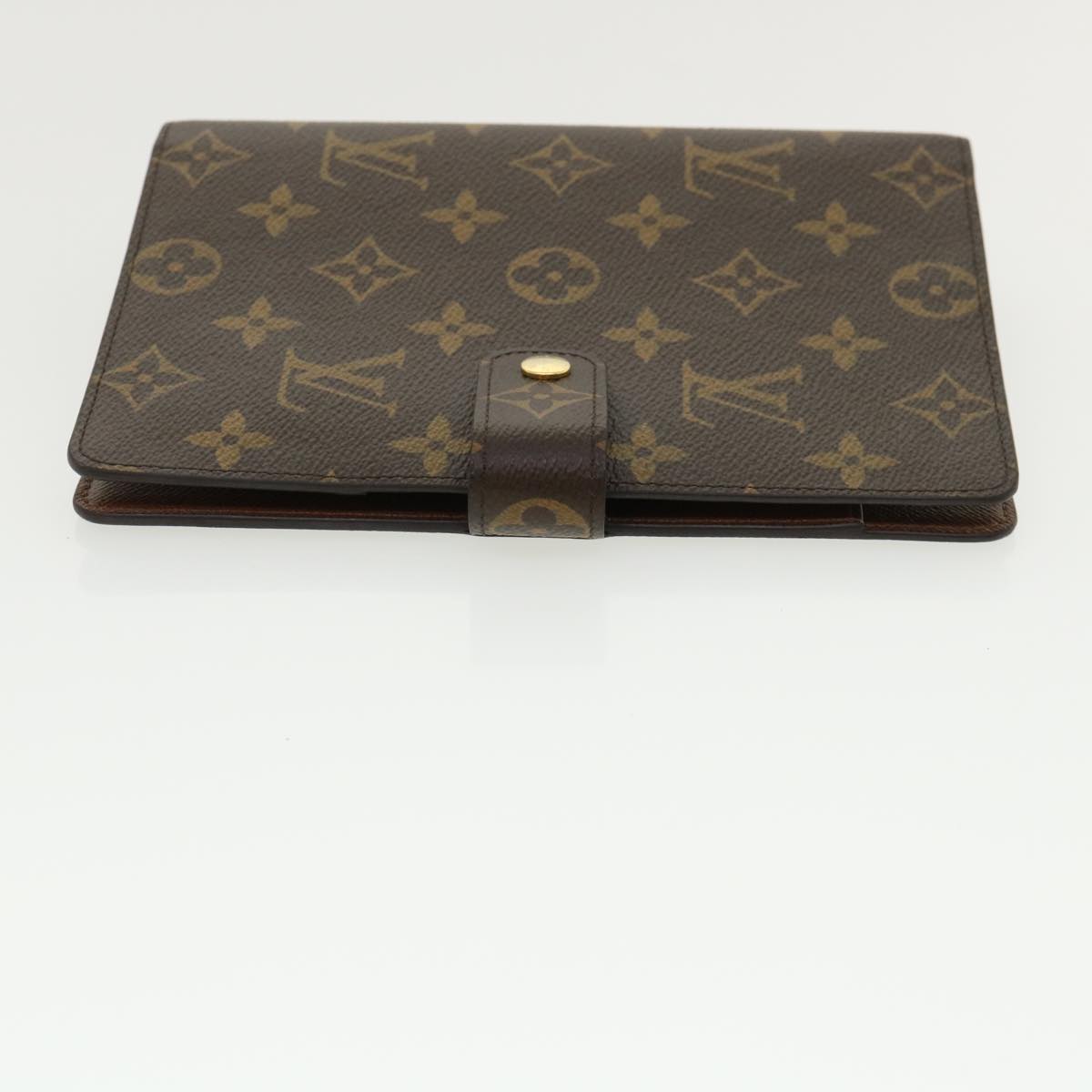 LOUIS VUITTON Monogram Agenda MM Day Planner Cover R20105 LV 35849