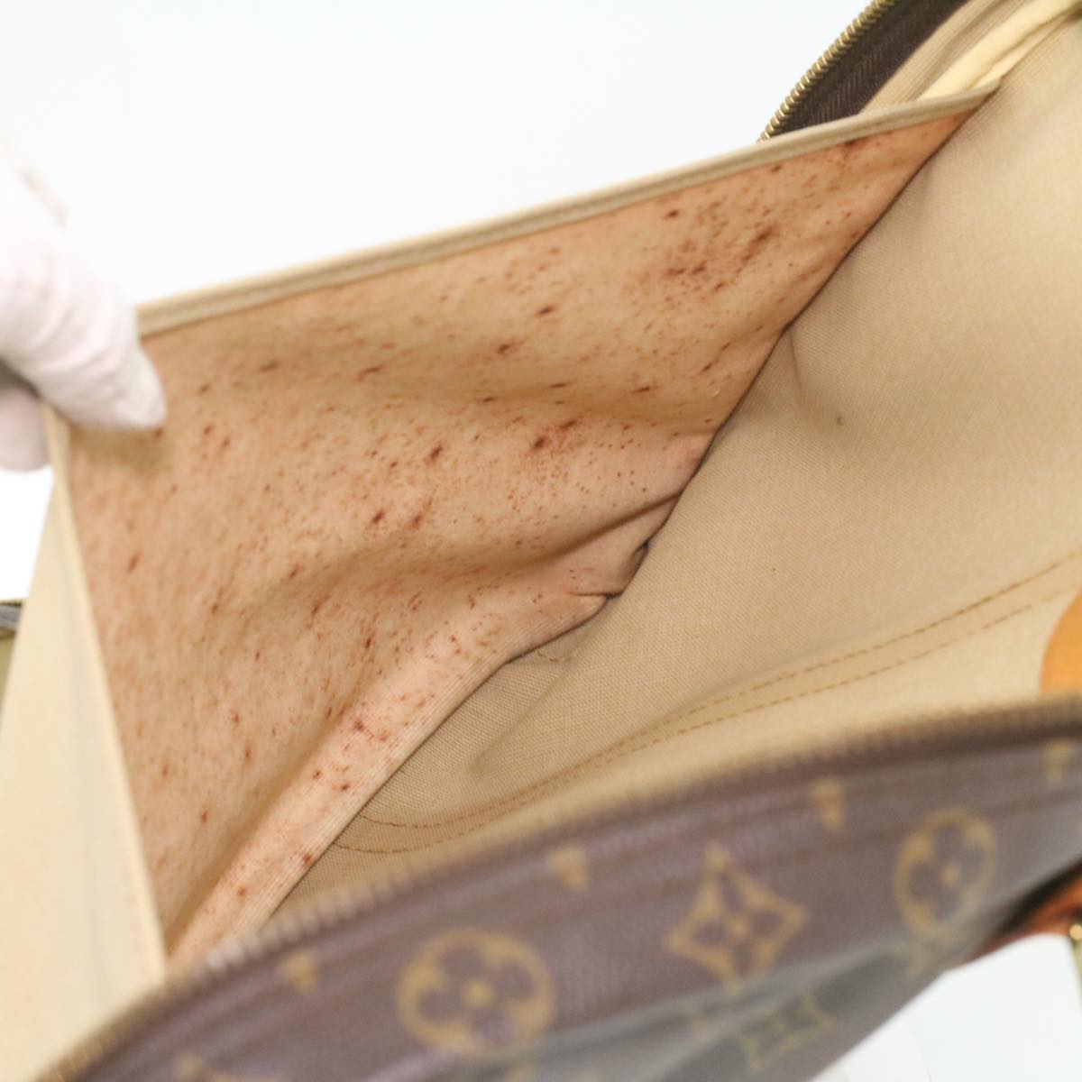 LOUIS VUITTON Monogram Sac 24 Earl Boston Bag M41387 LV 35862