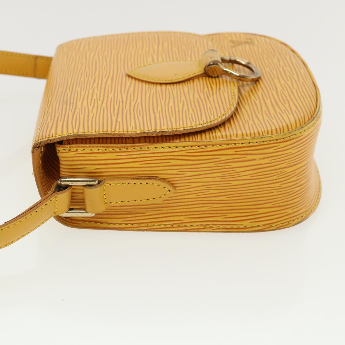 LOUIS VUITTON Epi Saint Cloud PM Shoulder Bag Yellow M52219 LV 35863