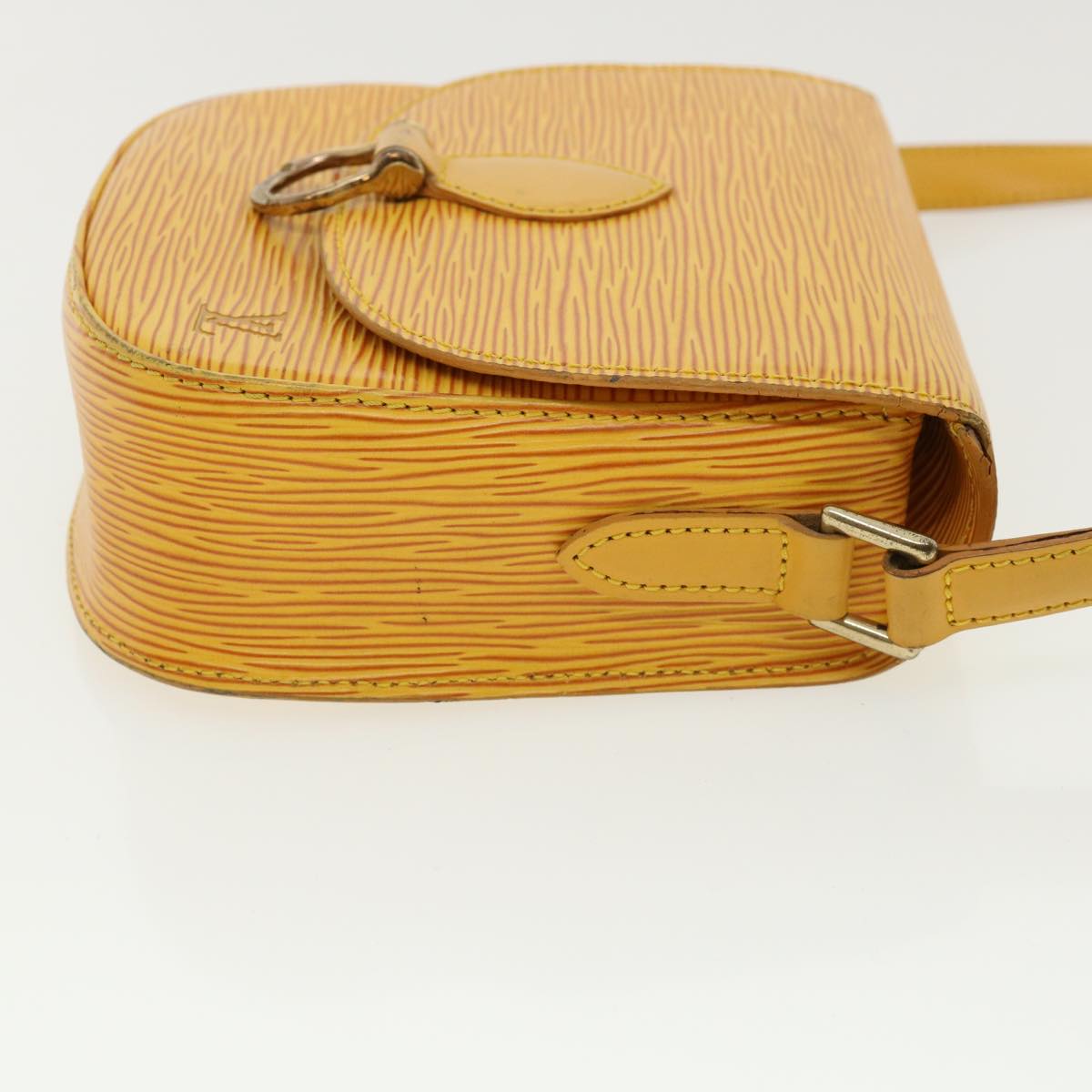 LOUIS VUITTON Epi Saint Cloud PM Shoulder Bag Yellow M52219 LV 35863