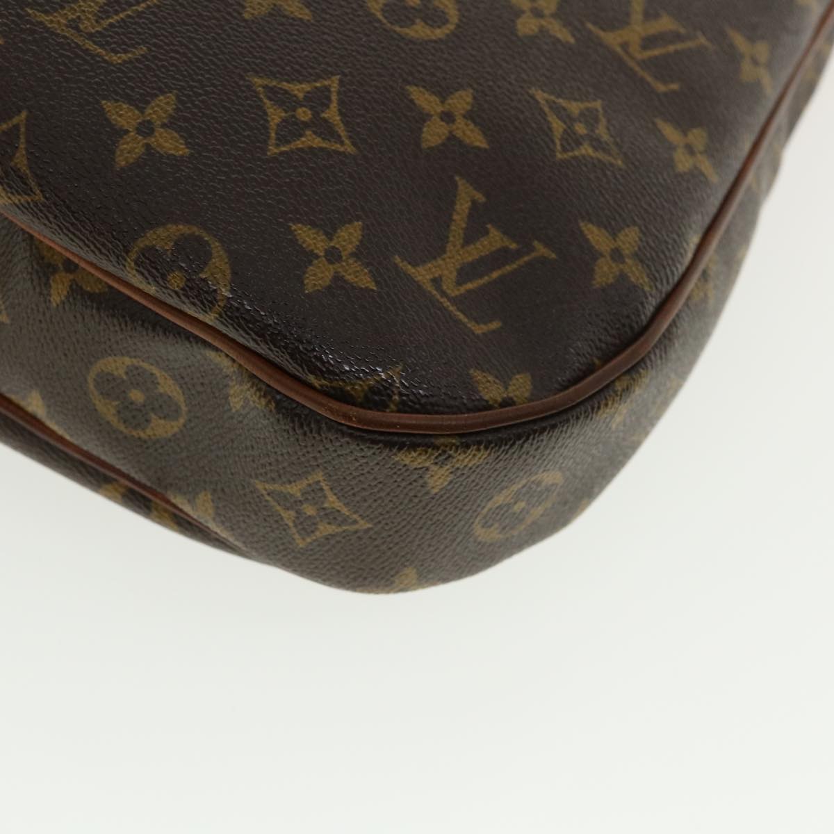 LOUIS VUITTON Monogram Odeon MM Shoulder Bag M56389 LV 35869