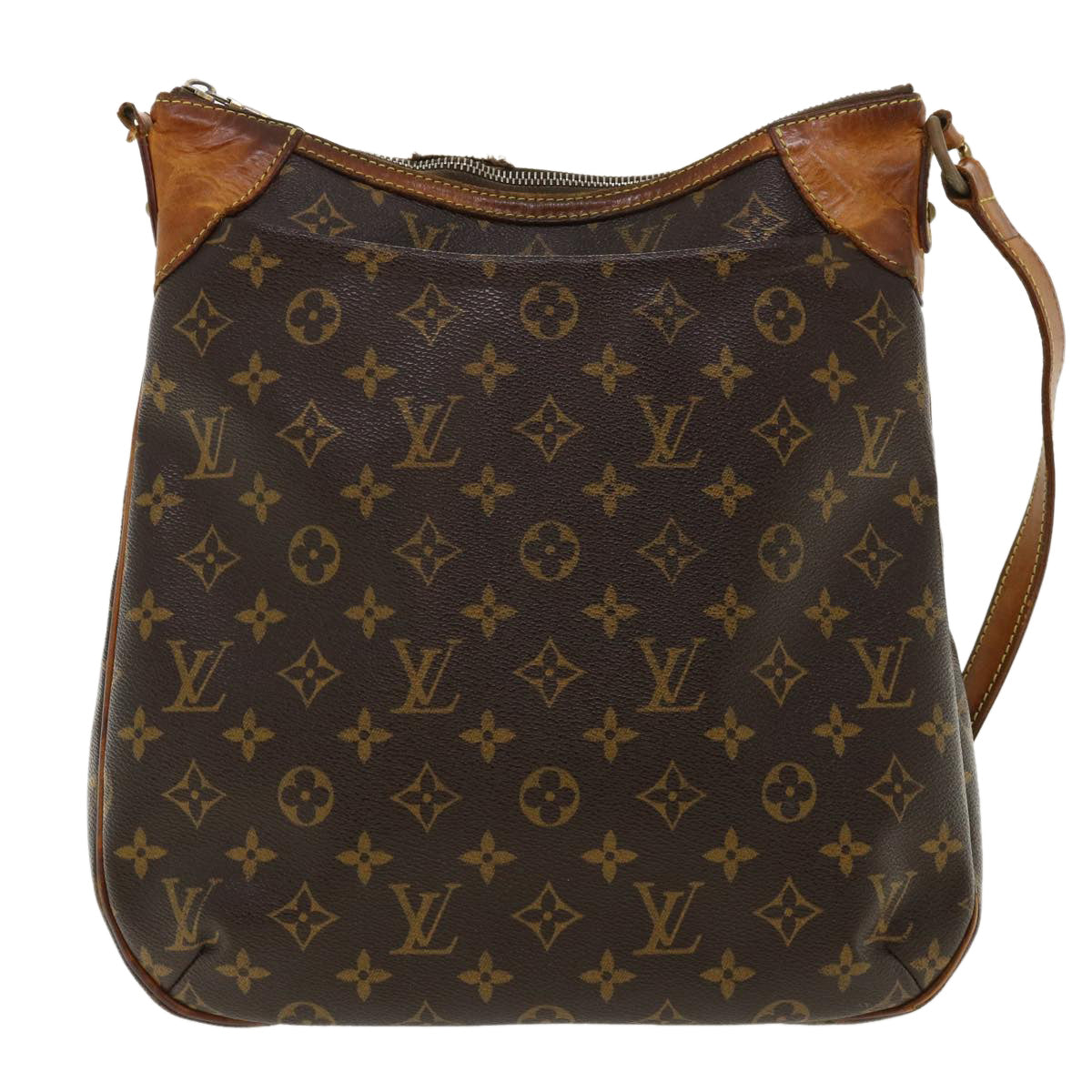 LOUIS VUITTON Monogram Odeon MM Shoulder Bag M56389 LV 35869