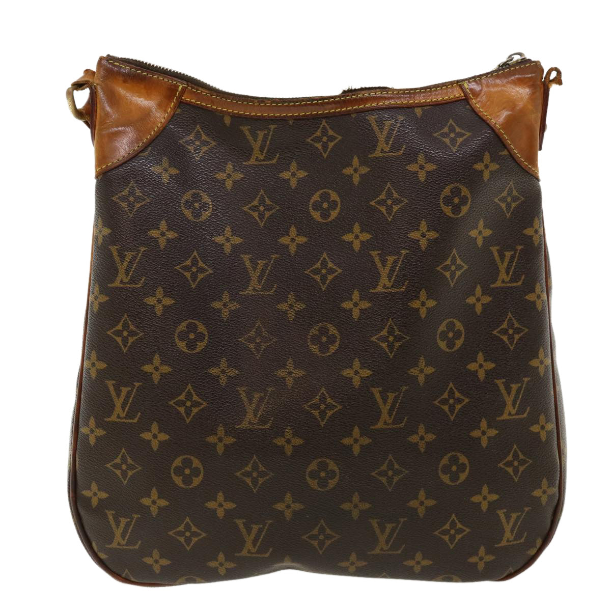 LOUIS VUITTON Monogram Odeon MM Shoulder Bag M56389 LV 35869