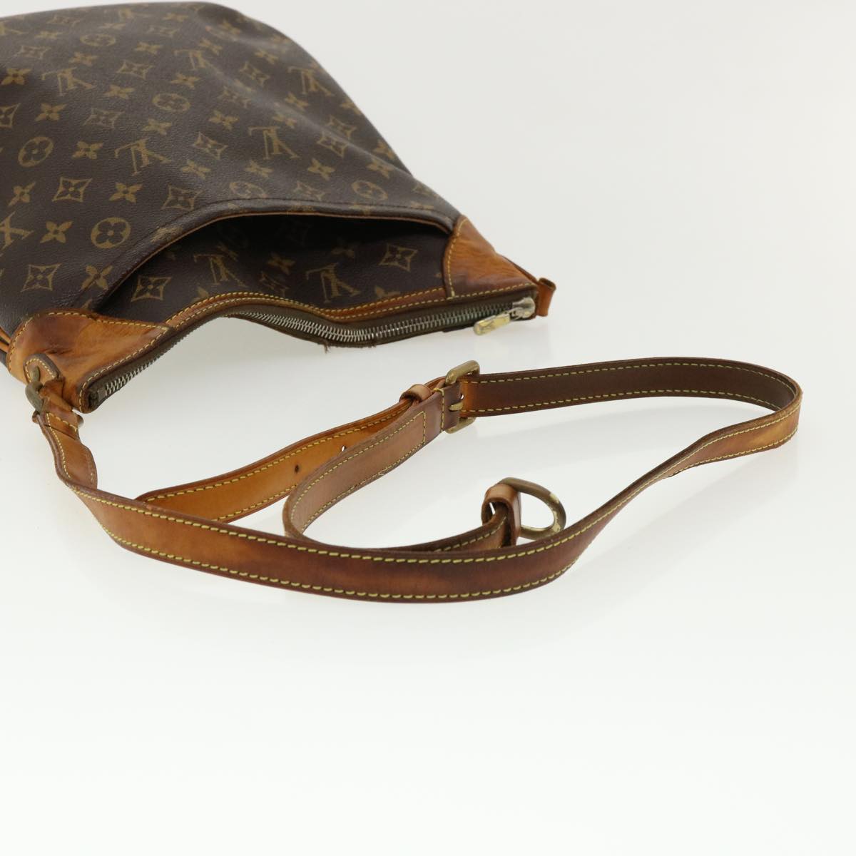LOUIS VUITTON Monogram Odeon MM Shoulder Bag M56389 LV 35869