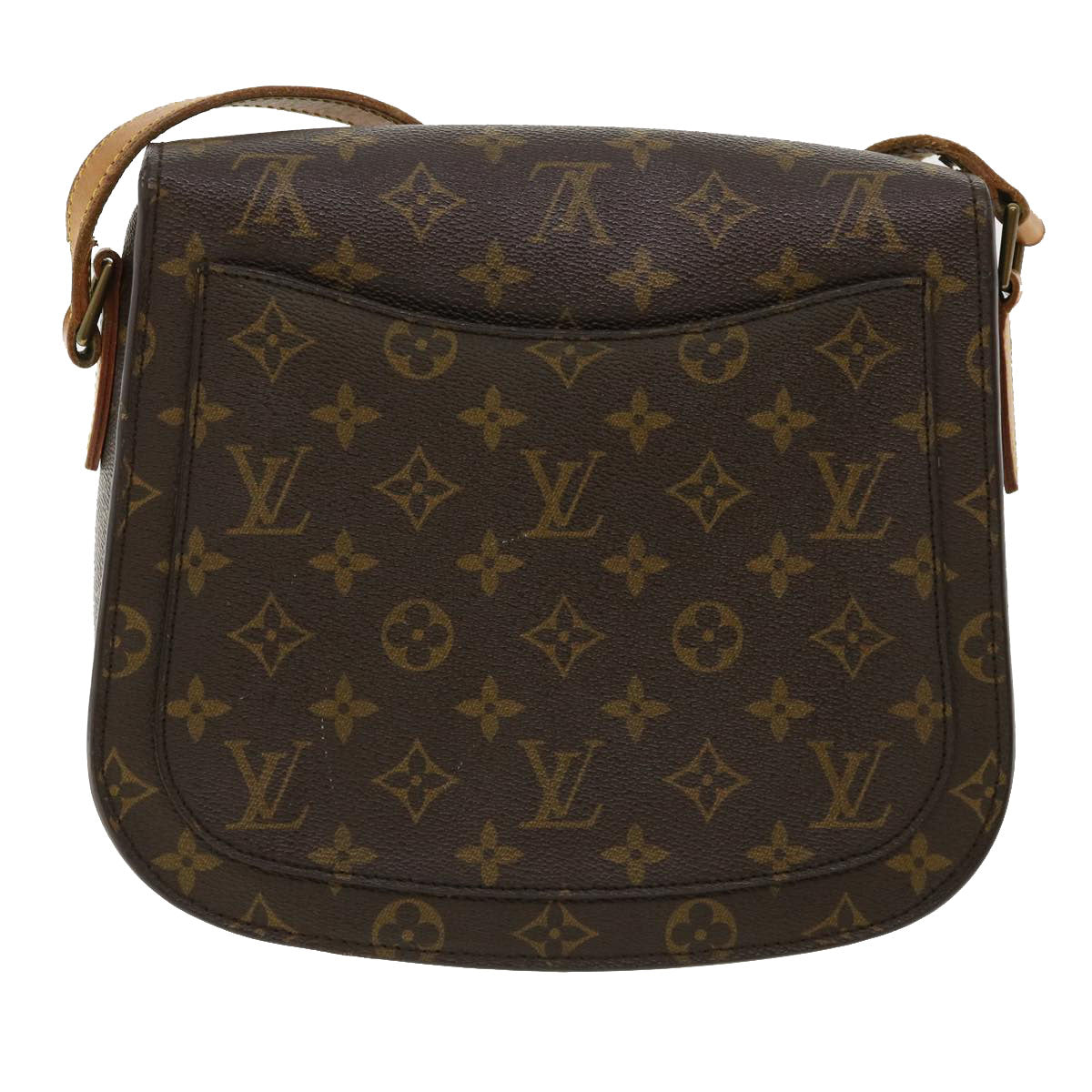 LOUIS VUITTON Monogram Saint Cloud GM Shoulder Bag M51242 LV 35878