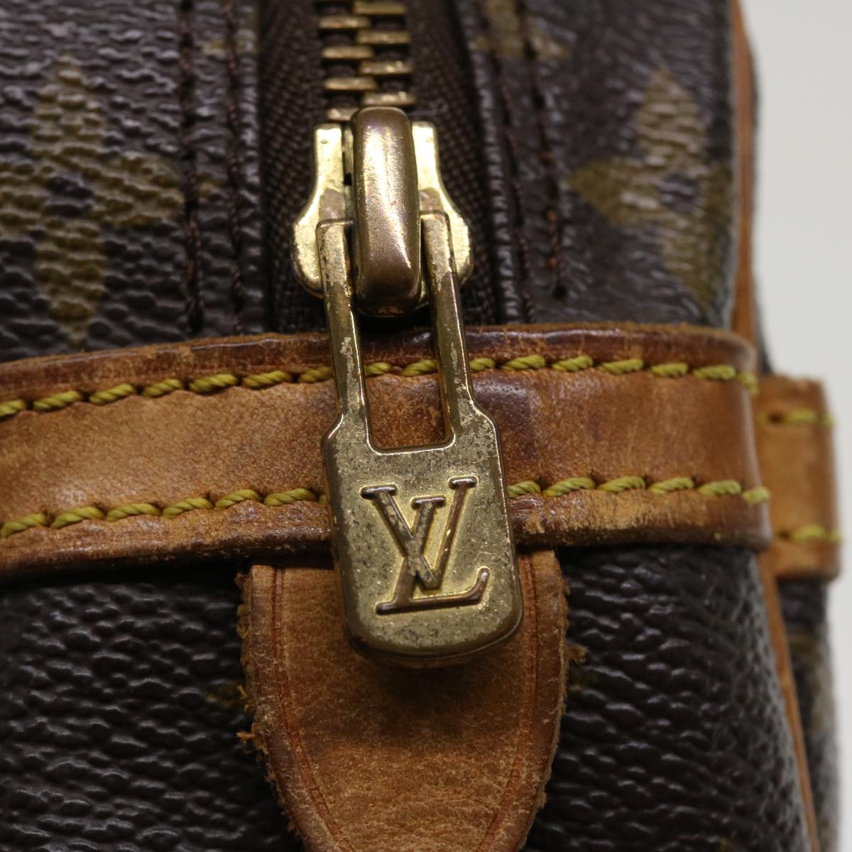 LOUIS VUITTON Monogram Compiegne 23 Clutch Bag M51847 LV 35883