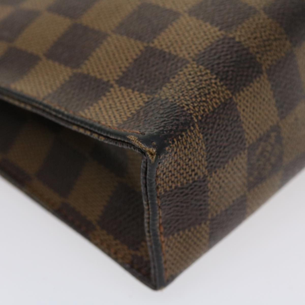 LOUIS VUITTON Damier Ebene Poche Toilette 26 Pouch N47543 LV 35884