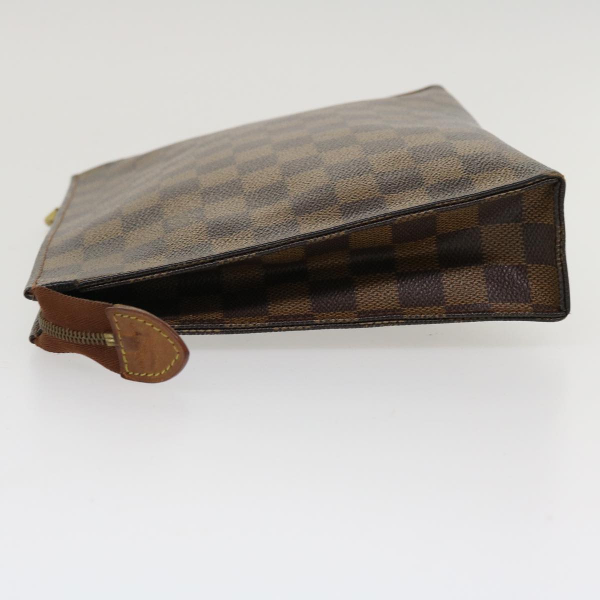LOUIS VUITTON Damier Ebene Poche Toilette 26 Pouch N47543 LV 35884