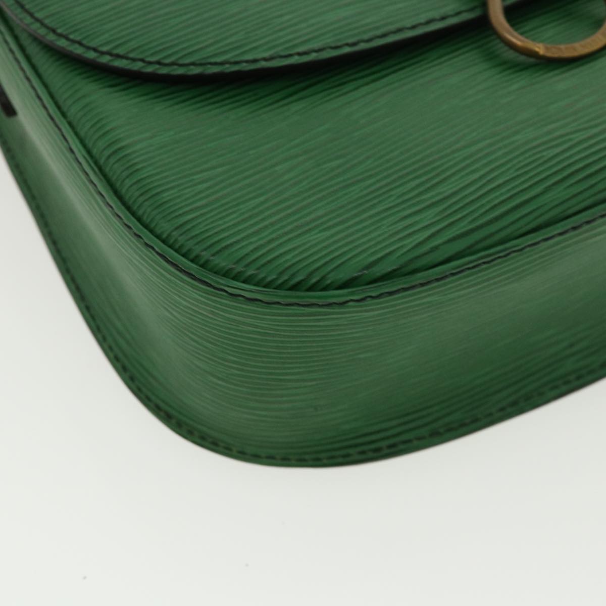 LOUIS VUITTON Epi Saint Cloud GM Shoulder Bag Green M52194 LV 35893