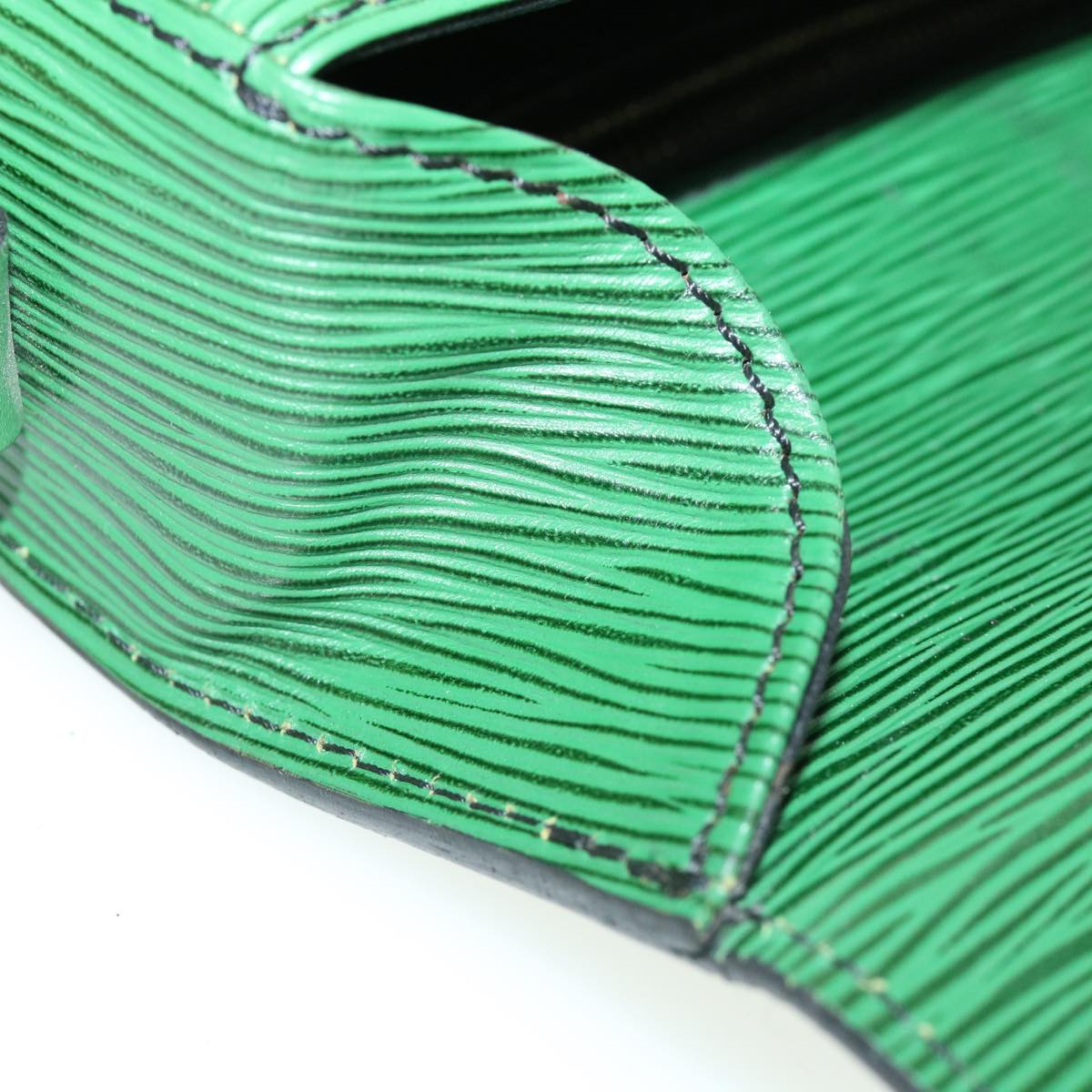 LOUIS VUITTON Epi Saint Cloud GM Shoulder Bag Green M52194 LV 35893
