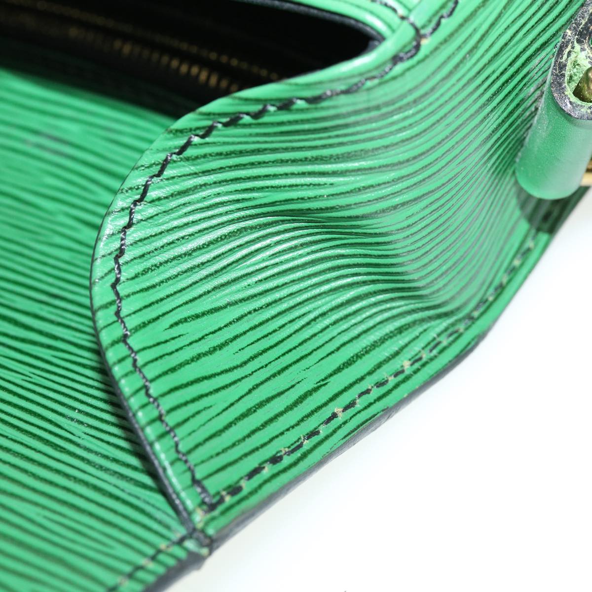 LOUIS VUITTON Epi Saint Cloud GM Shoulder Bag Green M52194 LV 35893