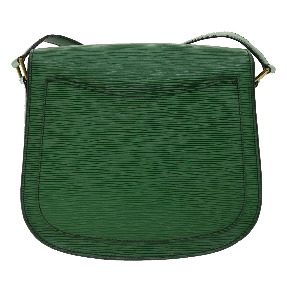 LOUIS VUITTON Epi Saint Cloud GM Shoulder Bag Green M52194 LV 35893