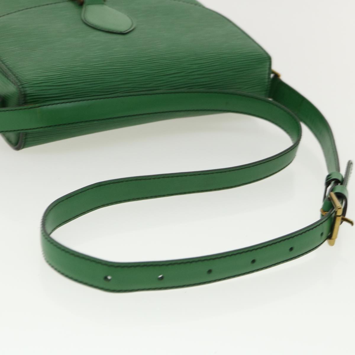 LOUIS VUITTON Epi Saint Cloud GM Shoulder Bag Green M52194 LV 35893