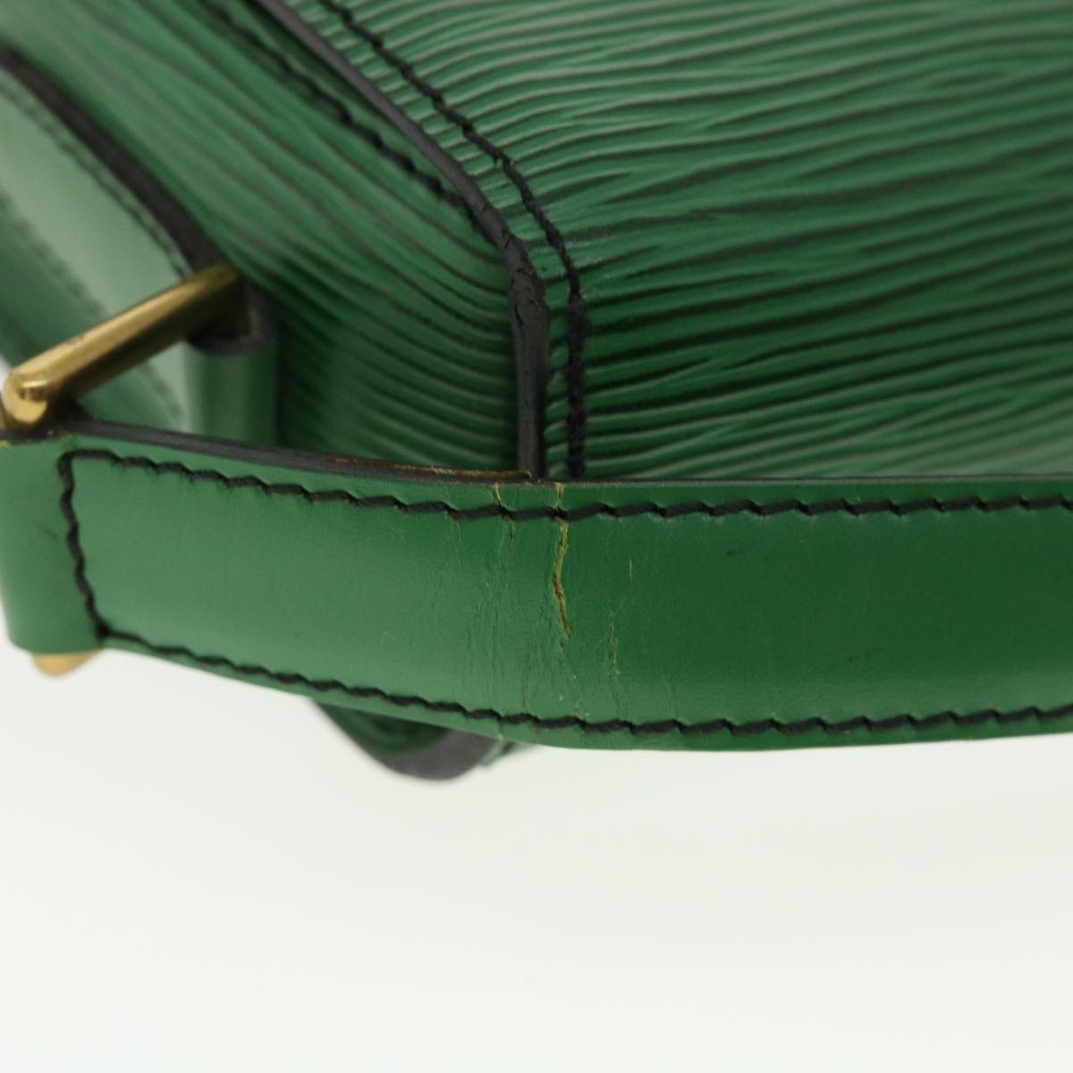 LOUIS VUITTON Epi Saint Cloud GM Shoulder Bag Green M52194 LV 35893