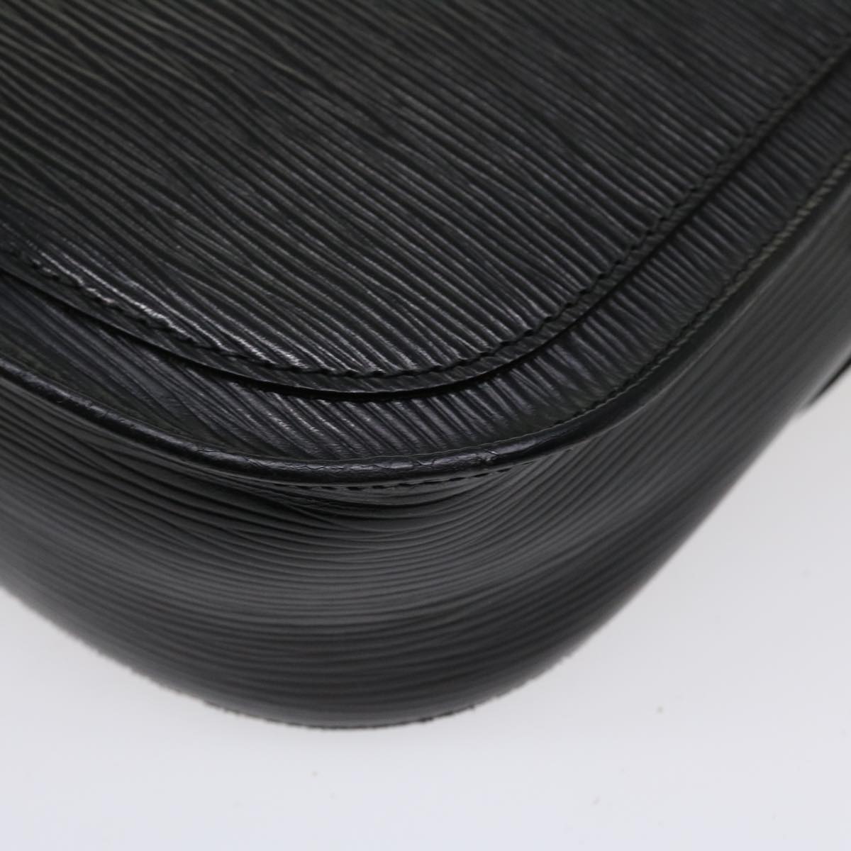 LOUIS VUITTON Epi Saint Cloud GM Shoulder Bag Black M52192 LV 35918