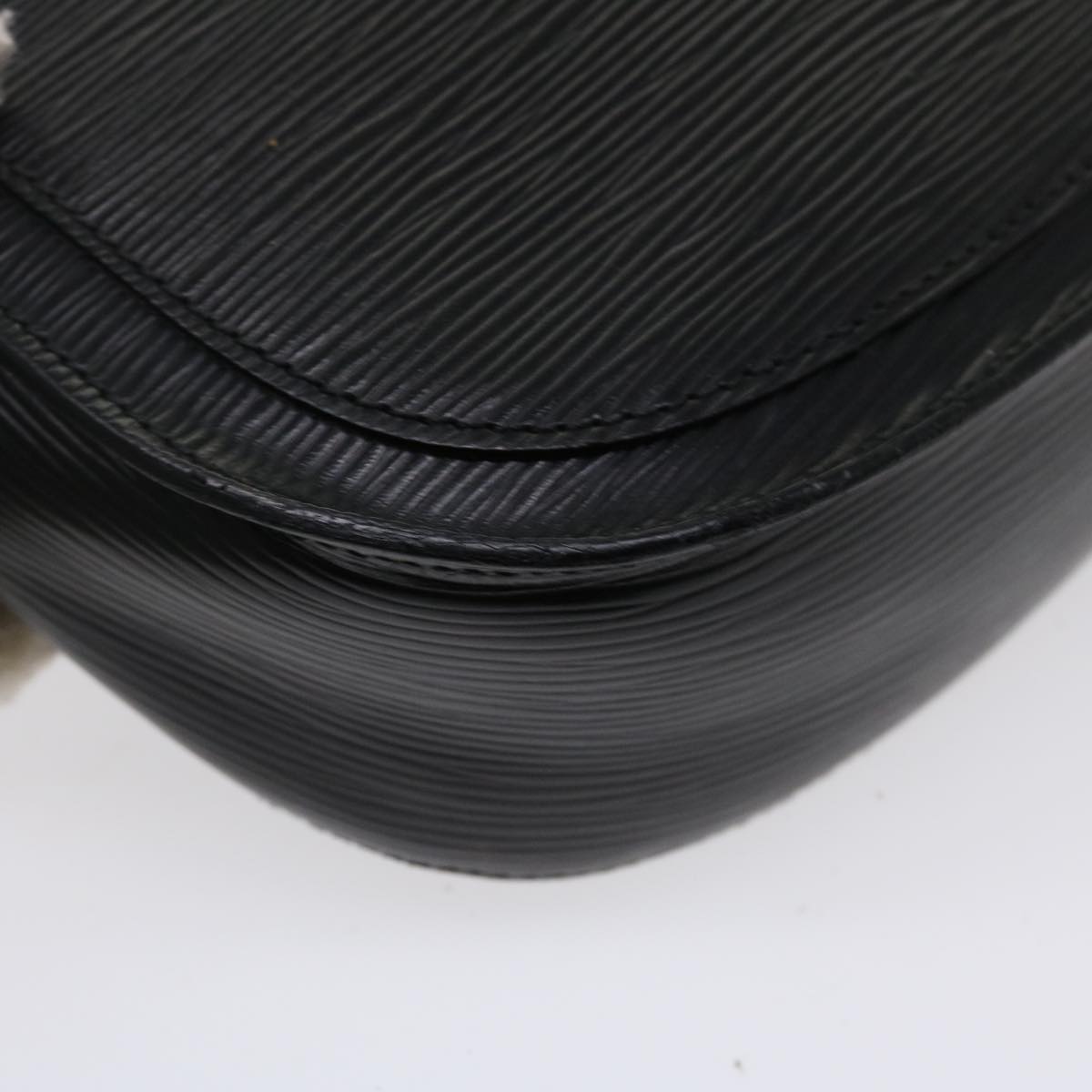 LOUIS VUITTON Epi Saint Cloud GM Shoulder Bag Black M52192 LV 35918
