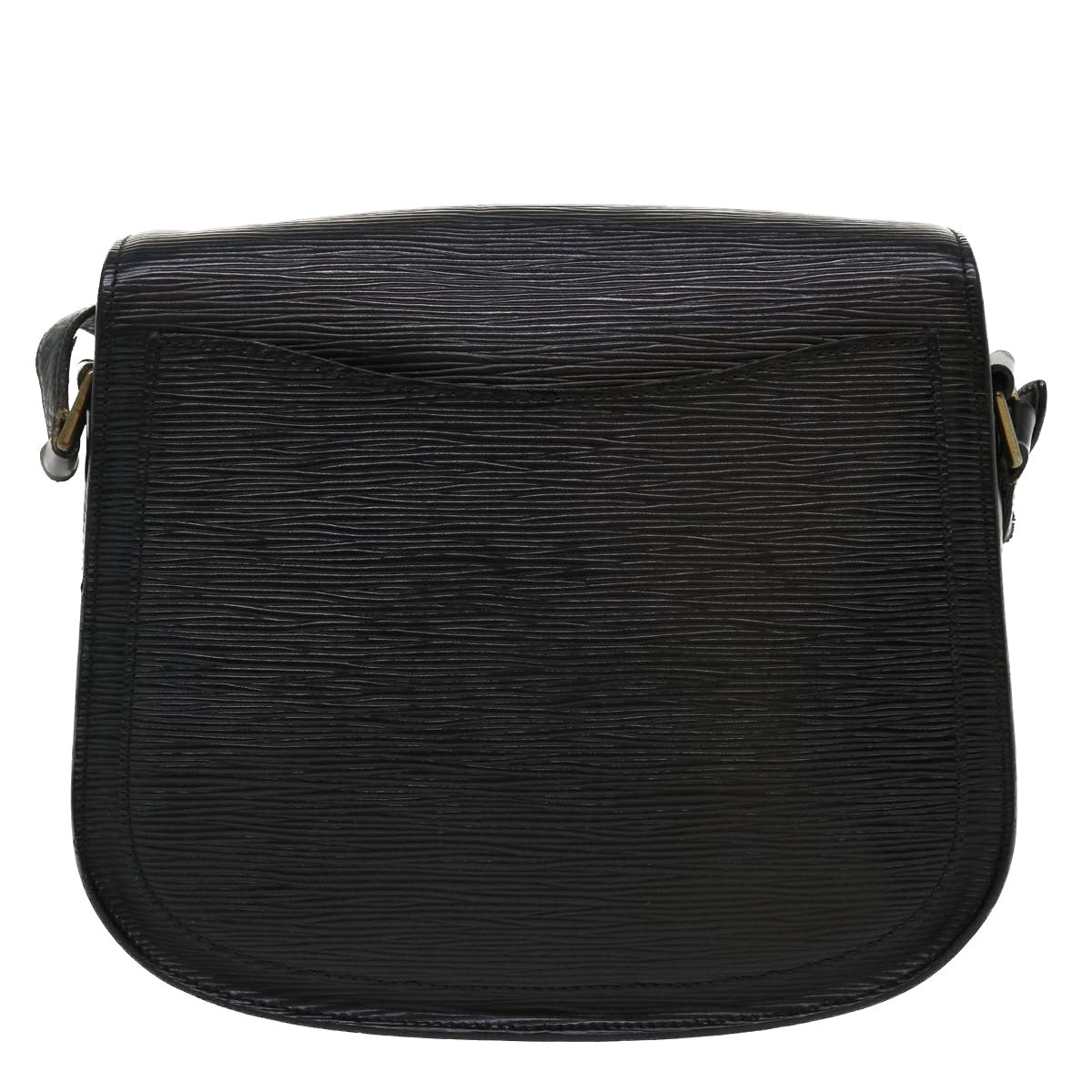 LOUIS VUITTON Epi Saint Cloud GM Shoulder Bag Black M52192 LV 35918