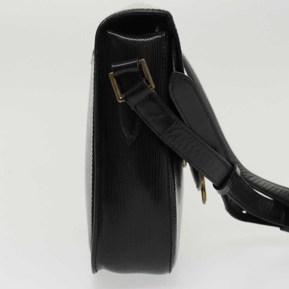 LOUIS VUITTON Epi Saint Cloud GM Shoulder Bag Black M52192 LV 35918