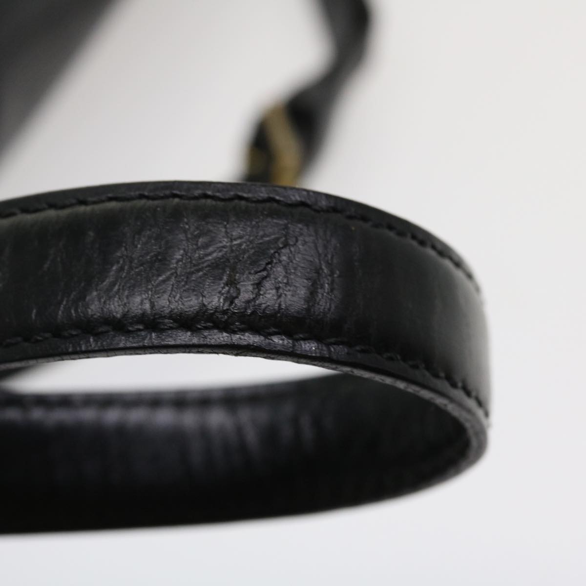LOUIS VUITTON Epi Saint Cloud GM Shoulder Bag Black M52192 LV 35918