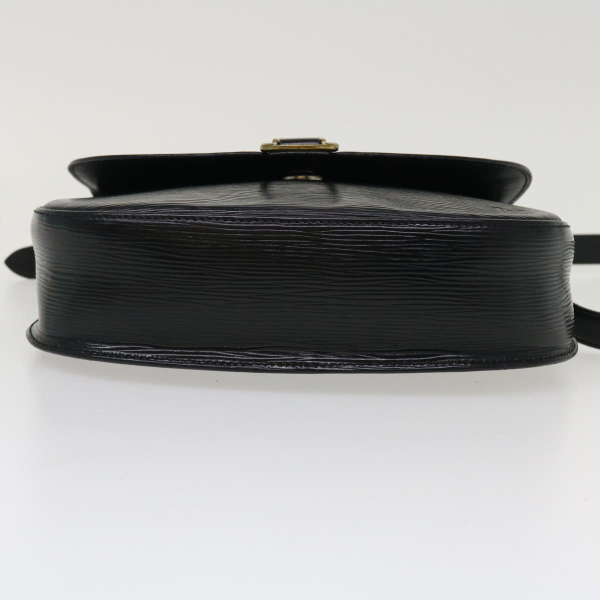 LOUIS VUITTON Epi Saint Cloud GM Shoulder Bag Black M52192 LV 35918