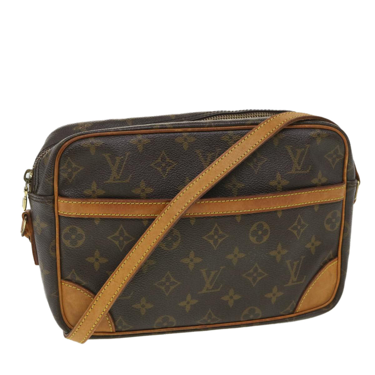 LOUIS VUITTON Monogram Trocadero 27 Shoulder Bag M51274 LV 35922