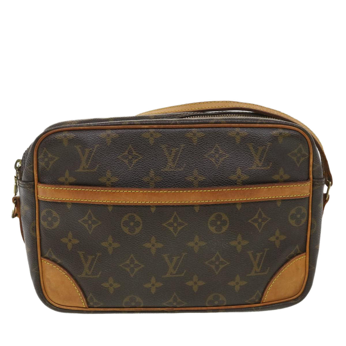 LOUIS VUITTON Monogram Trocadero 27 Shoulder Bag M51274 LV 35922