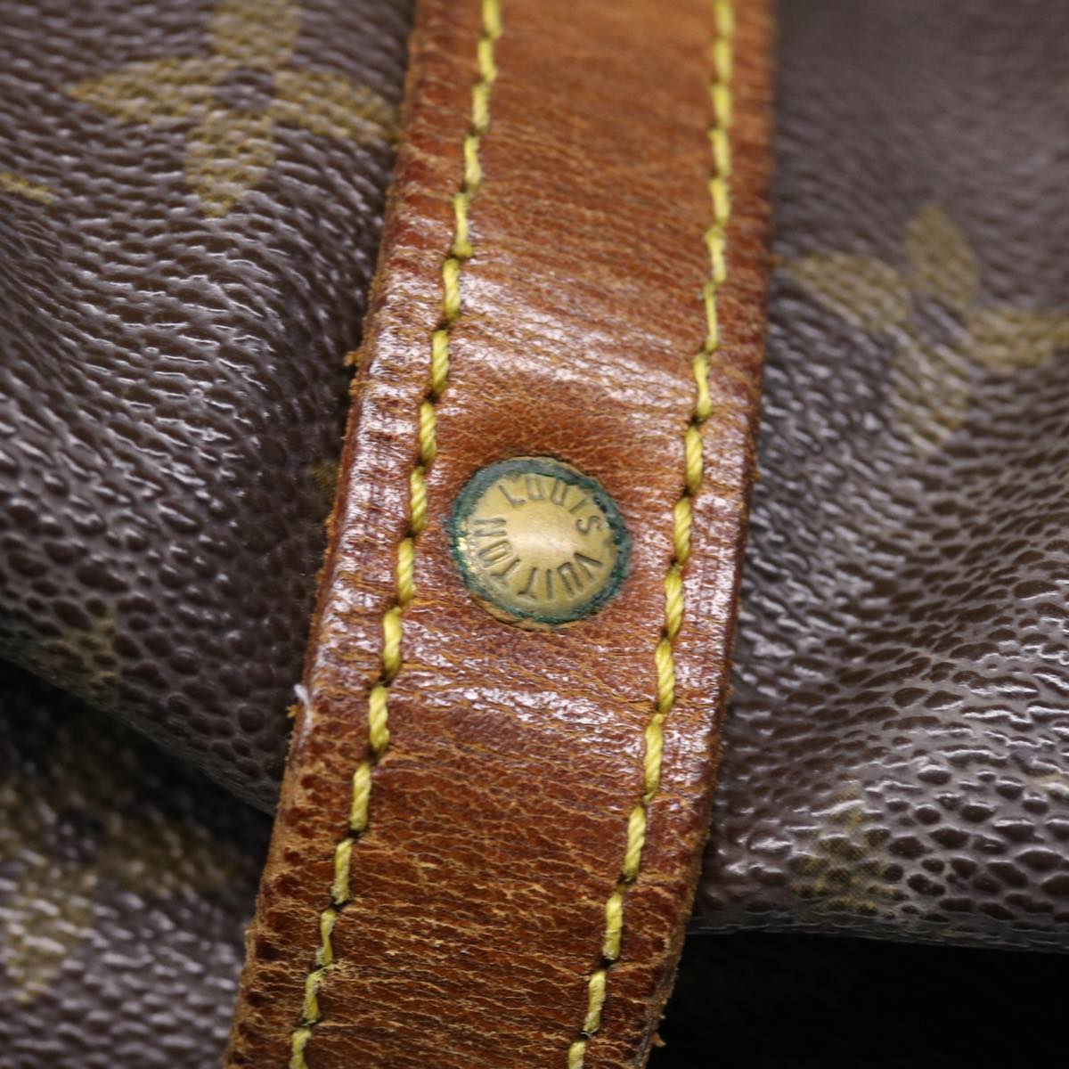 LOUIS VUITTON Monogram Saumur 30 Shoulder Bag M42256 LV 35928
